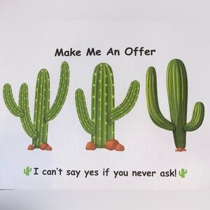 🌵ALL OFFERS ACCEPTED OR COUNTERED 🌵